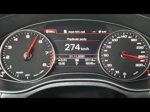 Audi A6 C7 2.0 TFSI 252HP ( 290HP ) // Quattro /// 2016 // Top Speed 274km/h