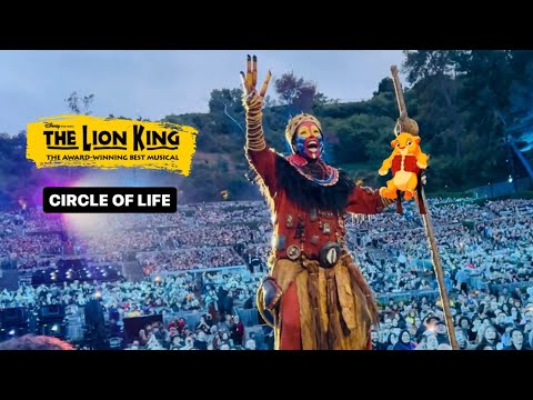 “Circle of Life” performed at Lion King’s 30th Anniversary at the Hollywood Bowl