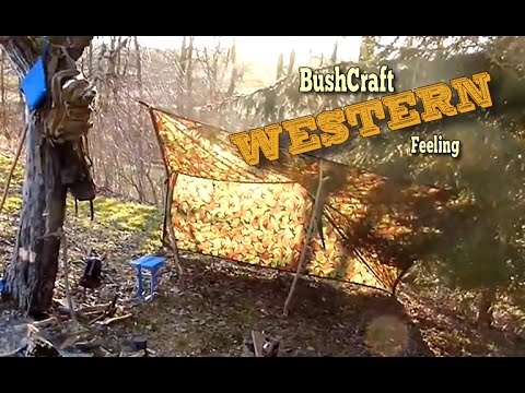 Western Bushcraft in Deutschland, Outdoor (Fichtennadel Tee) / HD Bushcraft Survival Video Film