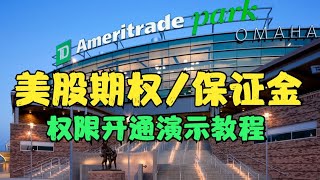 Re: [請益] TD要怎麼開選擇權和融資功能