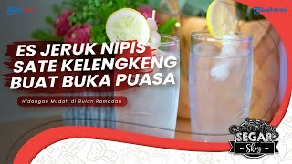 Resep Es Jeruk Nipis Sate Kelengkeng, Minuman Unik Buat Buka Puasa Bareng Keluarga