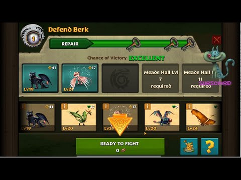 DragonRiseofBerk How to play Defend Berk Game