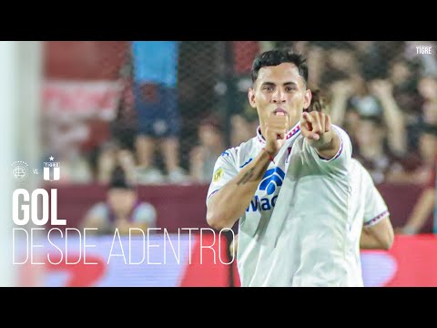 DESDE ADENTRO | El gol de David Romero | Lanus vs Tigre