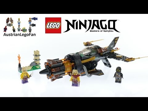 Vidéo LEGO Ninjago 70747 : Le jet multi-missiles