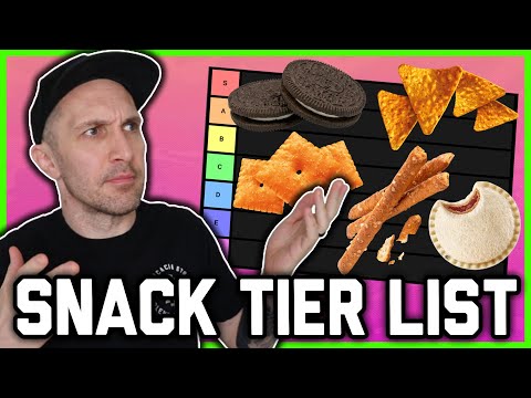 THE SNACK FOOD TIER LIST