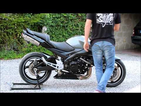 Suzuki GSR 600 YOSHIMURA exhaust and modification