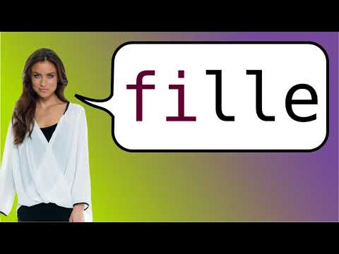 How to say 'daughter' in French?