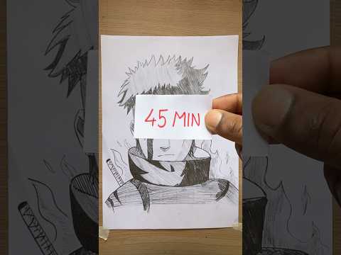 25MIN VS 35MIN VS 45MIN Anime drawing
