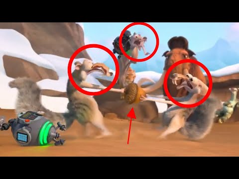 Scrat VS Scrat VS Scrat! - Ice Age: No Time For Nuts 4-D