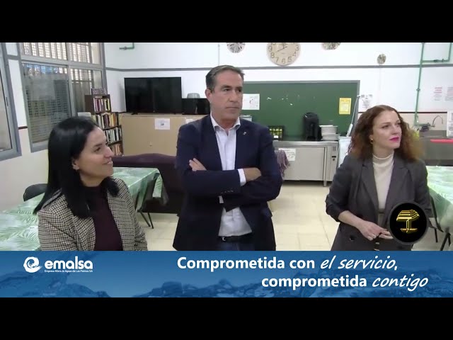Francis Candil visita el recurso de atención a personas sin hogar de Cáritas en Jinámar