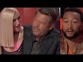 Gwen Stefani, John Legend React To Blake Shelton's 'Voice' Exit