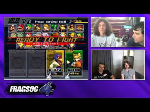 Fragsoc 4 Pools - Moppin (Falco) vs Bullet Bill (Fox)