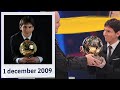 [BEHIND THE SCENES] 10 years since Messi's first Ballon d'Or