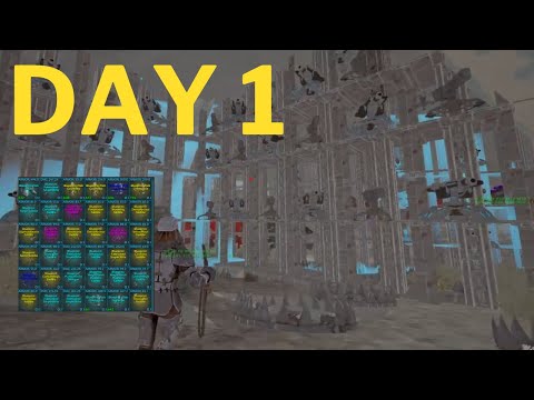 Claiming The Most Underrated Base Spot On Day 1 - ARK Survival Evolved