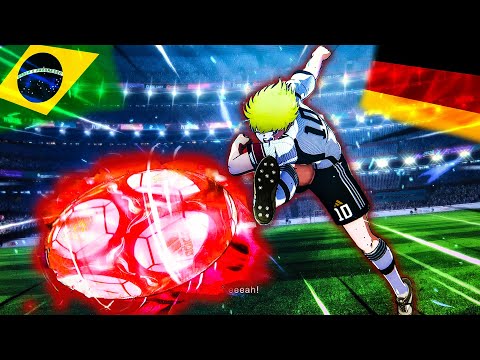 Germany Takes The Lead Against Brazil - Captain Tsubasa - World Cup