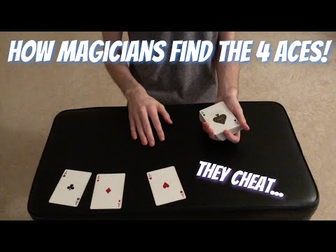 Find The 4 Aces (With An Extra SURPRISE!) - Card Trick Performance/Tutorial