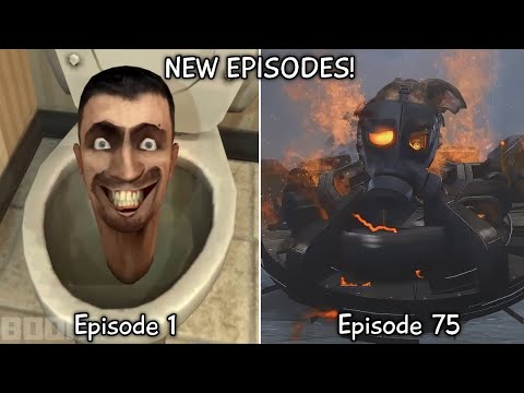 Skibidi Toilet 1 - 75 All Episodes (60 FPS REMASTERED) Buzzsaw Skibidi Toilet 🚽 (Episode 80?)