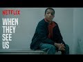 When They See Us ‘Holding Cell Scene’ | Netflix