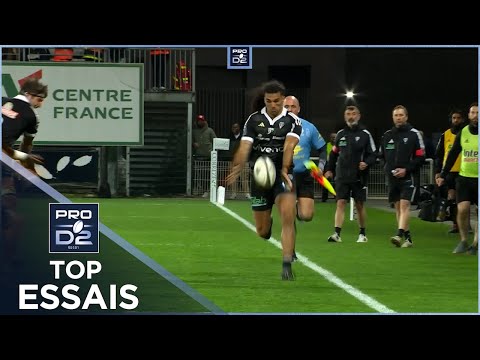 TOP Essais de la J23 – PRO D2 – Saison 2024-2025