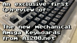 New A1200.net Mechanical Keyboards for (most) Amigas!