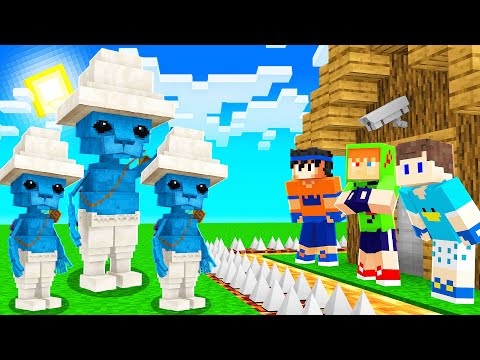 OS SMURF CATS INVADIRAM O MUNDO DO MINECRAFT!!