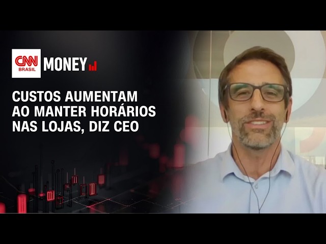 Custos aumentam ao manter horários nas lojas, diz CEO | MONEY NEWS