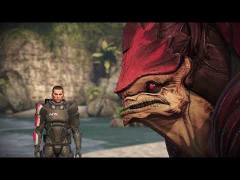 MASS EFFECT | LEGENDARY EDITION Cutscenes | Virmire: Wrex and the Genophage | 353