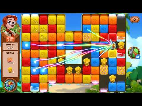 Lost Island Blast Adventure Level 655 - No Boosters