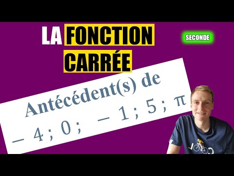 Déterminer les antécédents par la fonction carré