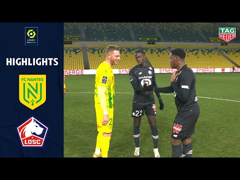 FC NANTES - LOSC LILLE (0 - 2) - Highlights - (FCN - LOSC) / 2020-2021