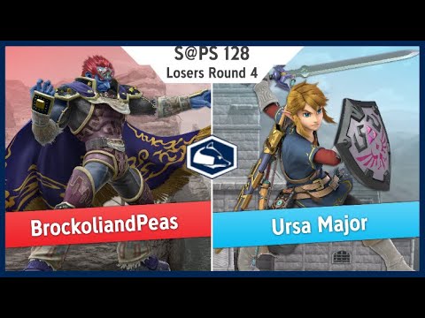 S@PS 128 Ultimate Singles - BrockoliandPeas(Ganondorf) vs Ursa Major(Link) Losers R4
