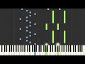 Interstellar - Main Theme [Piano Tutorial Synthesia] (Patrik Pietschmann)