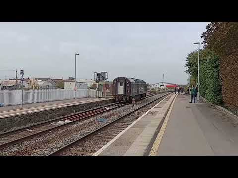 HST Power car heads for Derby RTC.