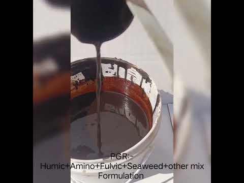 Humic acid and other mix formulated _20ltr