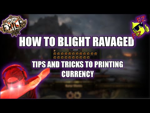 [3.19 POE] Possibly the EASIEST BLIGHT RAVAGED farming strategy in Lake of Kalandra