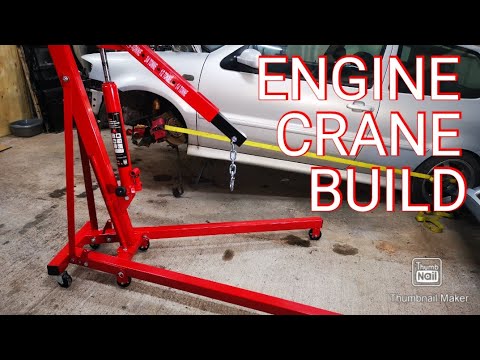 How To Build An Engine Hoist - Hilka - Engine Crane