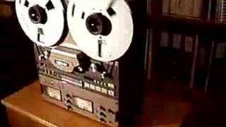 Video thumbnail for Tascam 42B reel 2 reel recorder, one of the last ever built. by hdvs