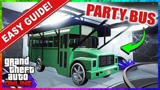 How To Store The Party Bus In Your Office Garage *Easy Tutorial* GCTF Festival Bus | GTA 5 Online