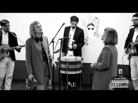 Lucius "How Loud Your Heart Gets" - Pandora Whiteboard Sessions