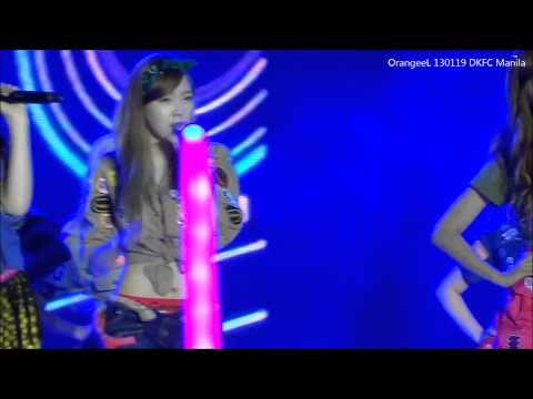 130119 DKFC SNSD: The Boys [FANCAM - Taeyeon]