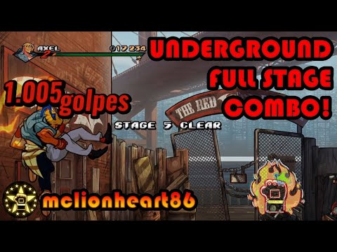 Streets of Rage 4/ V7 DLC/ Axel/ MANIA+/ Full Combo Level 5 (Perfect)!