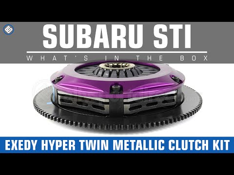 Exedy Hyper Twin Metallic Clutch Kit (Subaru STI) - What's in the Box?