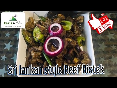 Sri Lankan style Beef BISTEK ᖴᗩ乙‘ᔕ ᛕᎥ丅ᑕᕼᗴᑎ