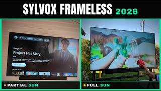 Sylvox Frameless Series (2026) Review - The Best Outdoor TVs for Every Backyard Setup