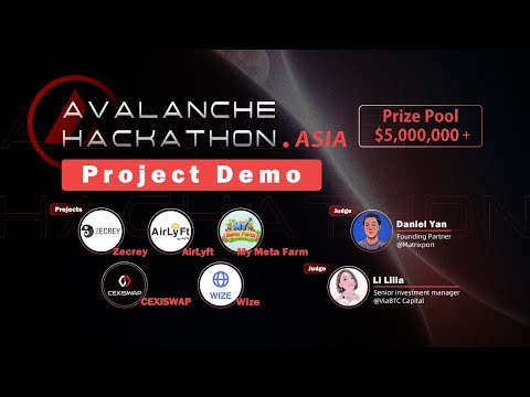 Project Demo V | Avalanche Asia Hackathon #blockchain #crypto #Avalanche #NFT #DeFi