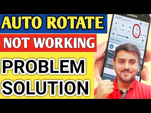 Auto Rotate Not Working Problem Solution Android How To Fix Auto Rotate Not Working Hindi On Android