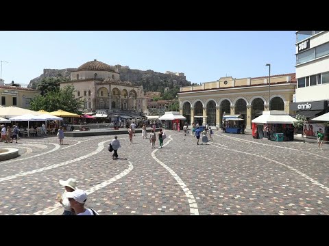 Video Thumbnail: Temperatures soar in Athens as heatwave peaks in the Greek capital | AFP