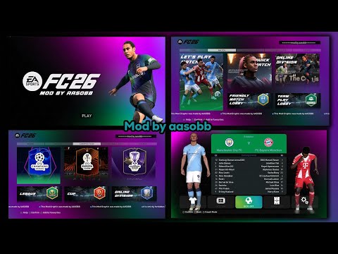 FREE RELEASE !! MENU PES 2017 FC26 LAYOUT NEW II CPK VERSION II ALL PATCH