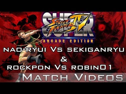 SSF4 AE 2012 rockpon (Ibuki) Vs robin01 (Abel) & nao-ryui (Cammy) Vs sekiganryu (Ryu)