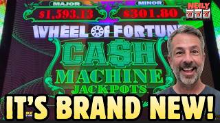 IT'S A BRAND NEW CASH MACHINE & WHEEL of FORTUNE! AND I WON MONEY!!